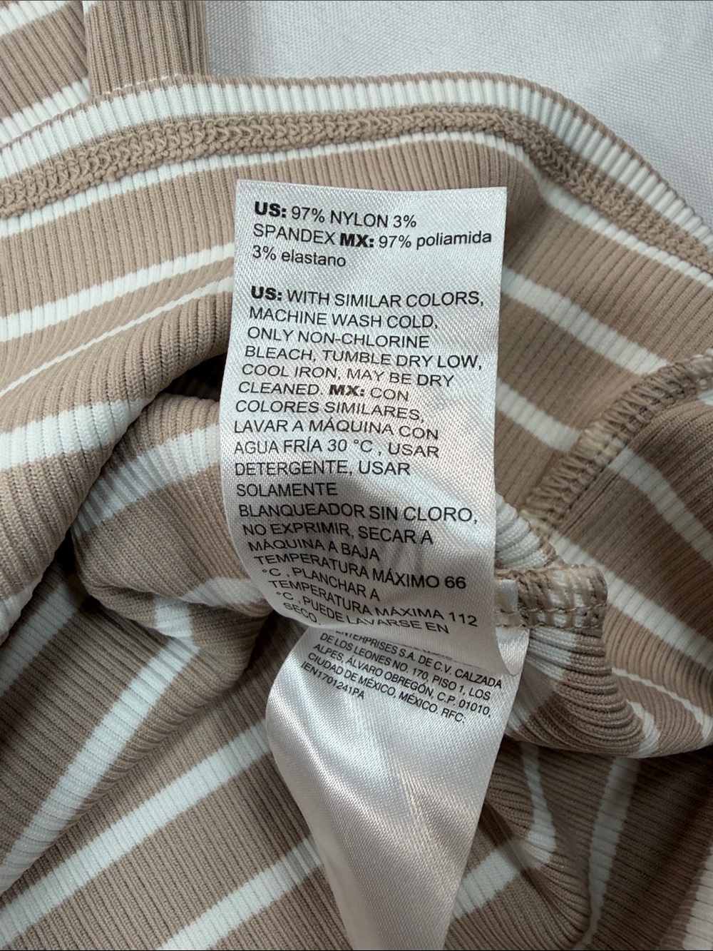WHBM For Me Ribbed Stretch Tank L - Picture 5 of 6